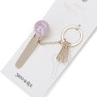 シューラルー(SHOO・LA・RUE)の【イニシャル】バッグキークリップ2