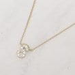 シューラルー(SHOO・LA・RUE)の【イニシャル】プチペンダントネックレス ゴールド(507)
