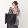 シューラルー(SHOO・LA・RUE)のフリルトートバッグ1