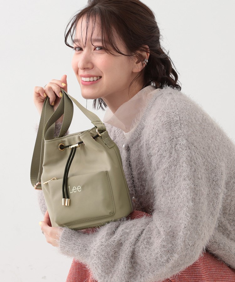 Lee別注】巾着ショルダーバッグ(ショルダーバッグ) | SHOO・LA Lee別注】巾着ショルダーバッグ(ショルダーバッグ) | SHOO・LA