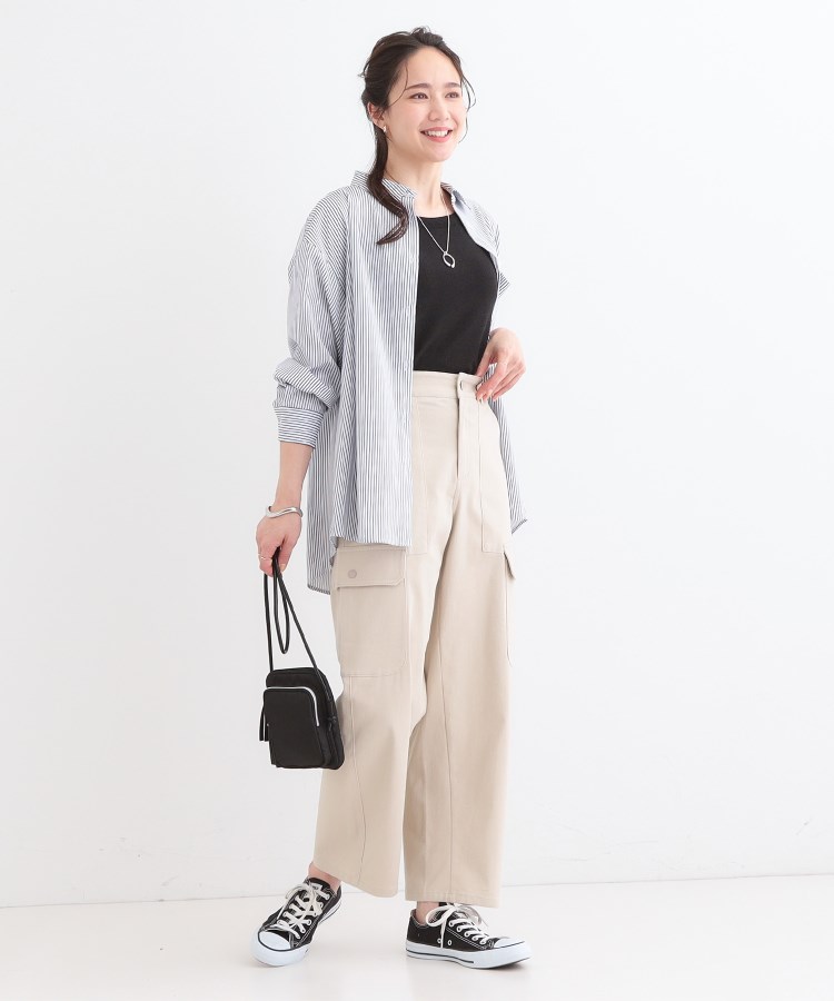 シューラルー(SHOO・LA・RUE)の【撥水】立体ポケットミニショルダーバッグ4