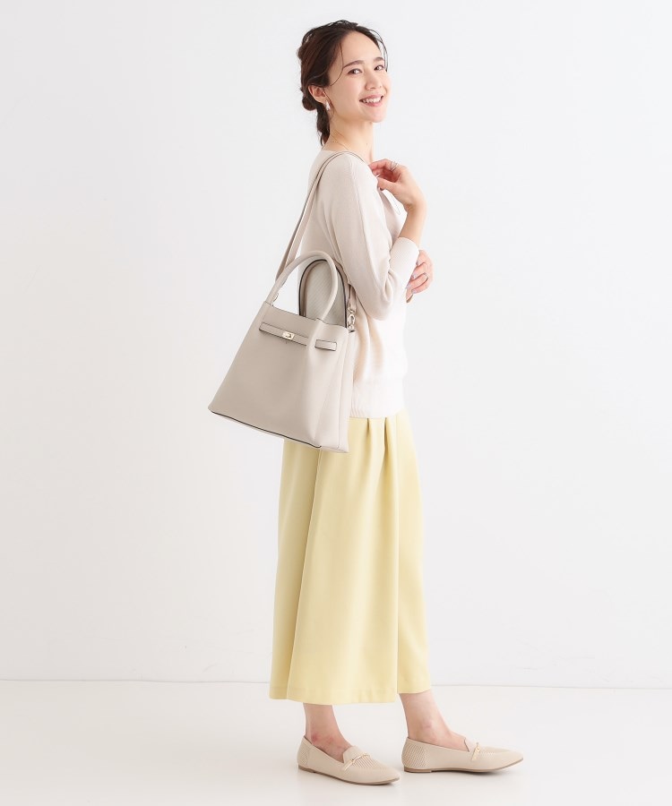 シューラルー(SHOO・LA・RUE)のベルト金具トートバッグ【2WAY】7