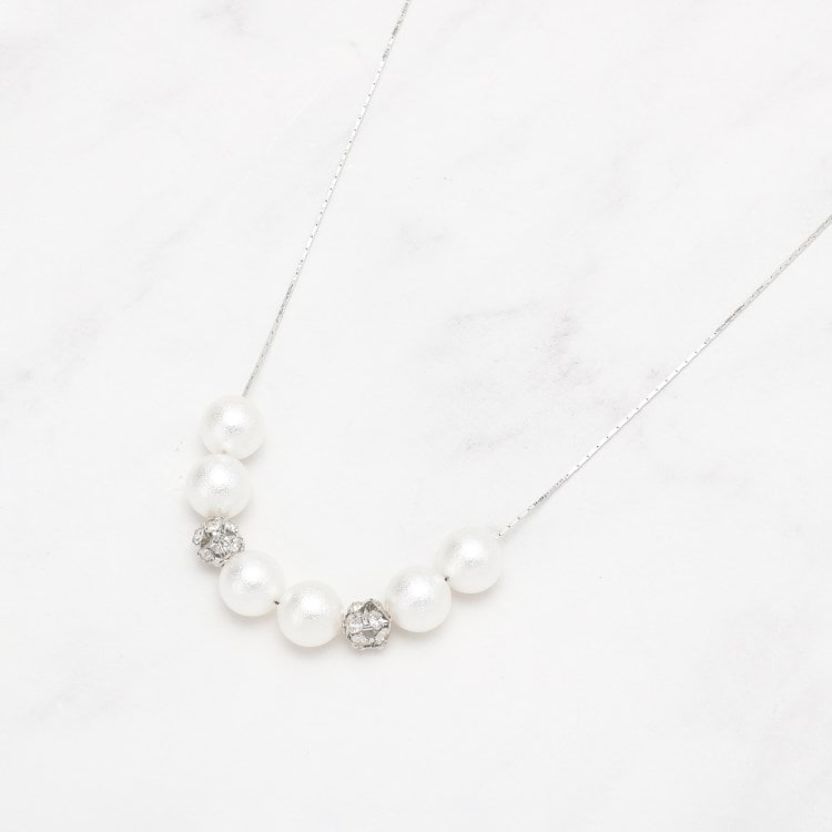 シューラルー(SHOO・LA・RUE)のシュリンクパールネックレス ネックレス