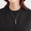 シューラルー(SHOO・LA・RUE)のガラス房変形フープネックレス6