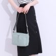 シューラルー(SHOO・LA・RUE)の【撥水】フロント2ポケットショルダーバッグ ブルー(091)