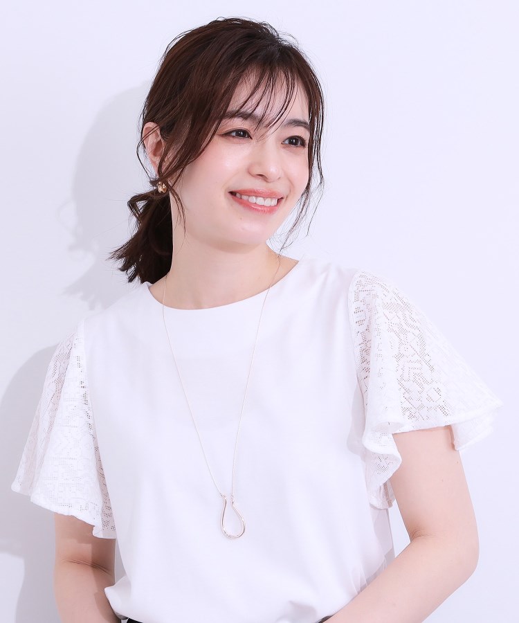シューラルー(SHOO・LA・RUE)のニュアンスUモチーフネックレス6