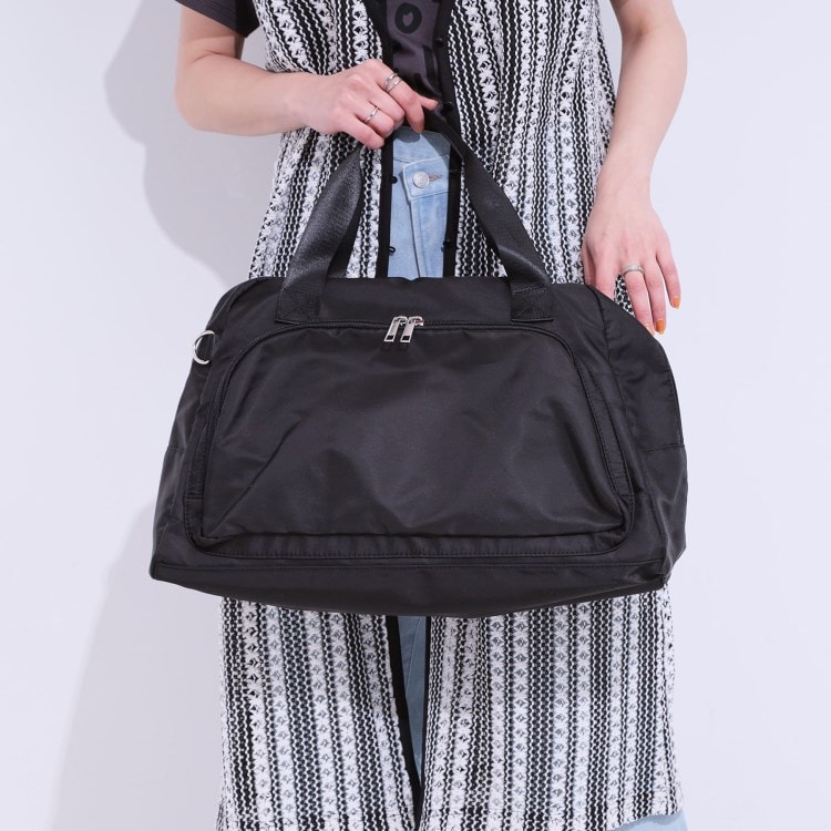 シューラルー(SHOO・LA・RUE)の【撥水】キャリーオンボストンバッグ ボストンバッグ