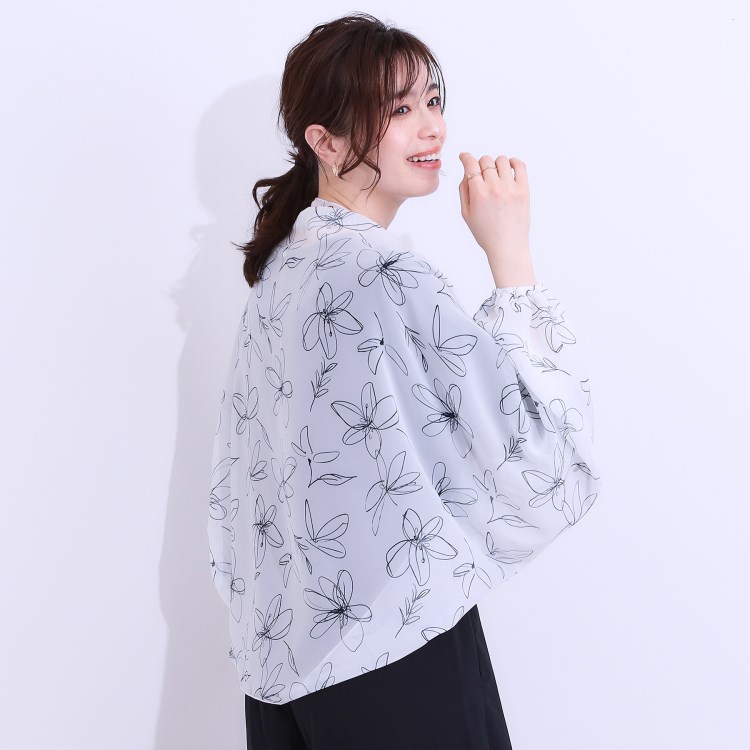 シューラルー(SHOO・LA・RUE)の【接触冷感/ギフトにも】コンパクトボレロ カーディガン/ボレロ