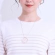 シューラルー(SHOO・LA・RUE)の天然石フープネックレス4