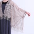 シューラルー(SHOO・LA・RUE)の花柄レースポンチョ25