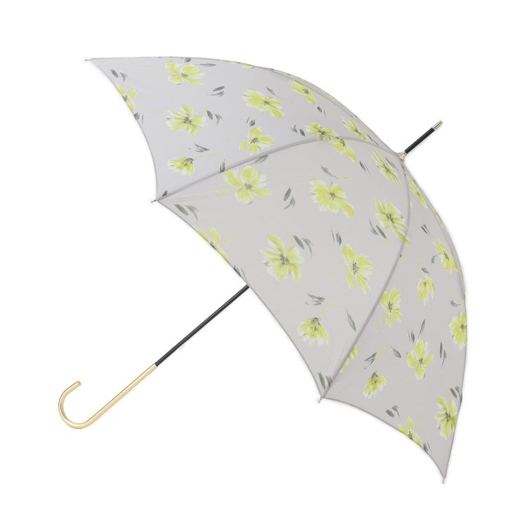 シューラルー(SHOO・LA・RUE)の【長傘/晴雨兼用/because】ウォーターフルールフラワーアンブレラ 長傘
