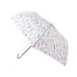 シューラルー(SHOO・LA・RUE)の【折りたたみ傘/晴雨兼用/because】 ボタニカルフラワーミニ1