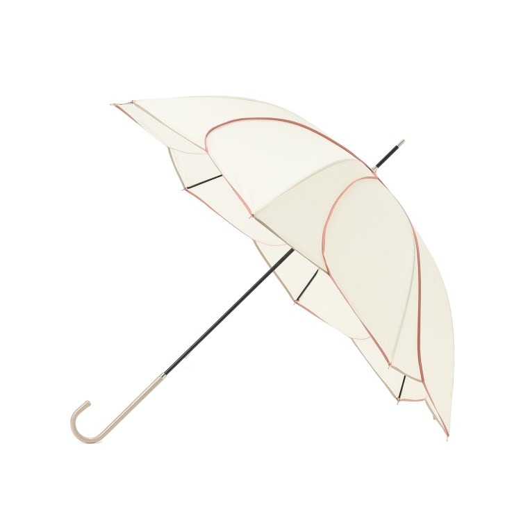 シューラルー(SHOO・LA・RUE)の【長傘/because】バイカラーパイピングアンブレラ 長傘