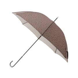 シューラルー(SHOO・LA・RUE)の【長傘/晴雨兼用】because レオパード柄アンブレラ
