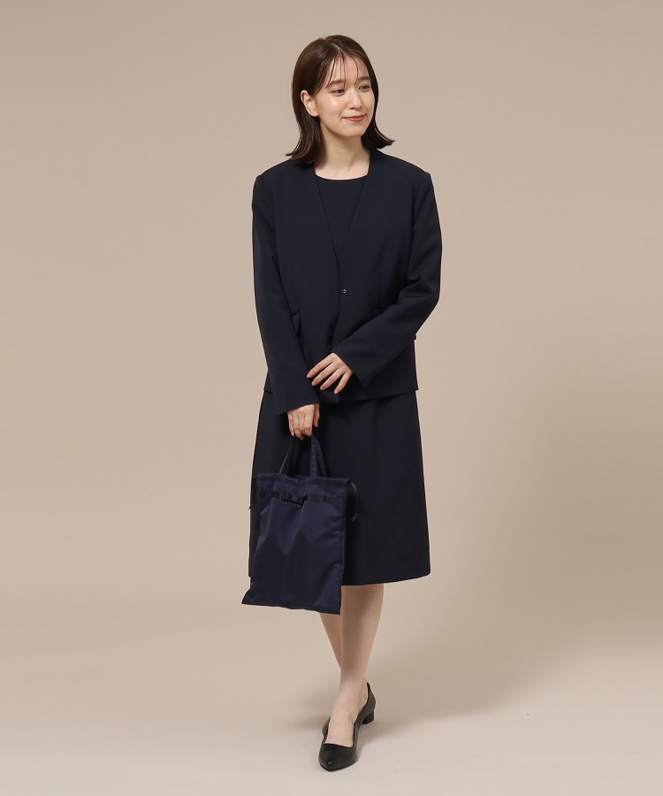 シューラルー(SHOO・LA・RUE)の巾着トート付きヒールスリッパ17