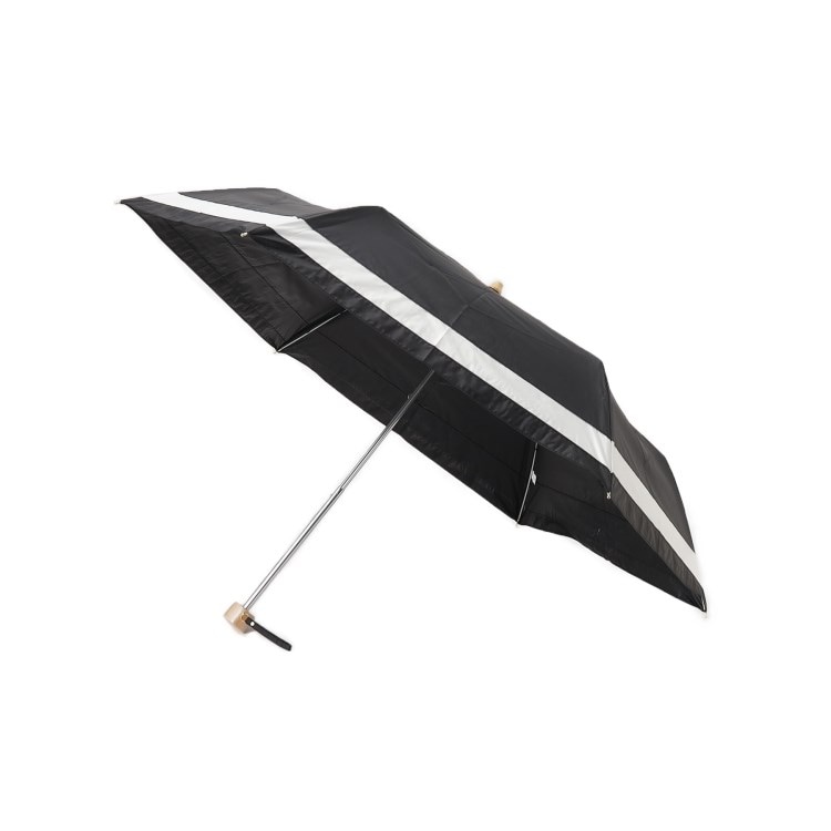 シューラルー(SHOO・LA・RUE)の【晴雨兼用／遮熱】 配色ミニアンブレラ 折りたたみ傘