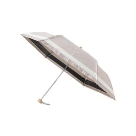 シューラルー(SHOO・LA・RUE)の【折りたたみ傘/晴雨兼用／遮熱】 配色ミニアンブレラ