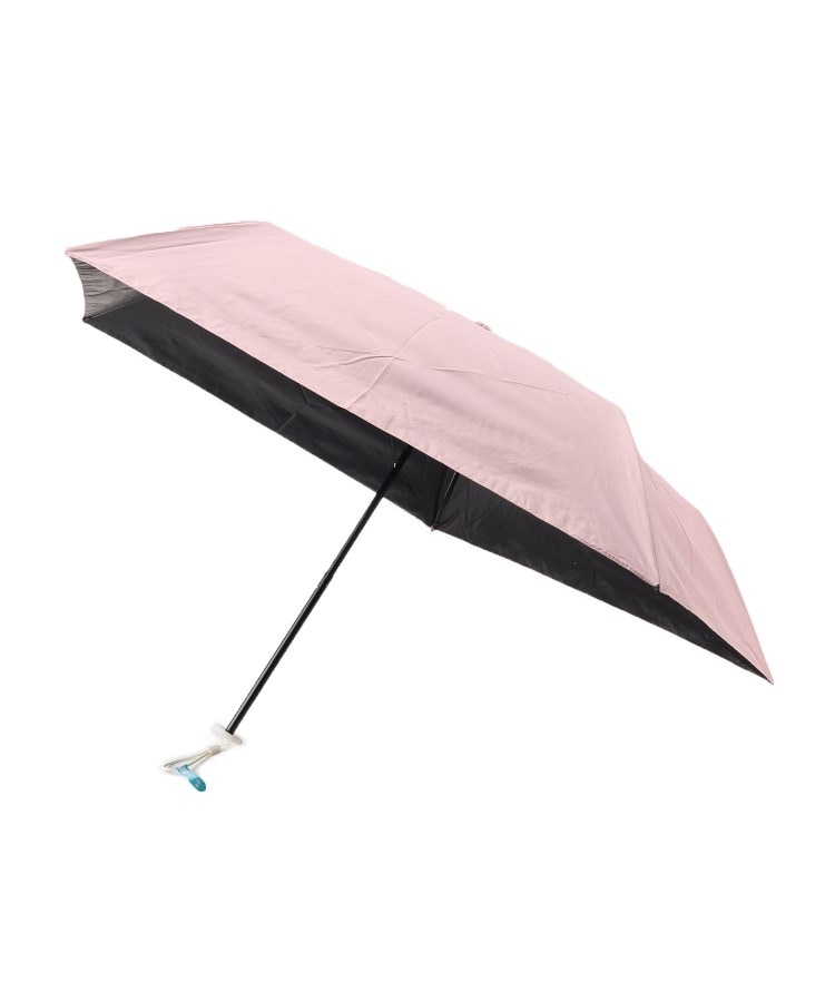 シューラルー(SHOO・LA・RUE)の【折りたたみ傘/晴雨兼用/軽量】Wpcライトウェイトミニパラソル ピンク(071)