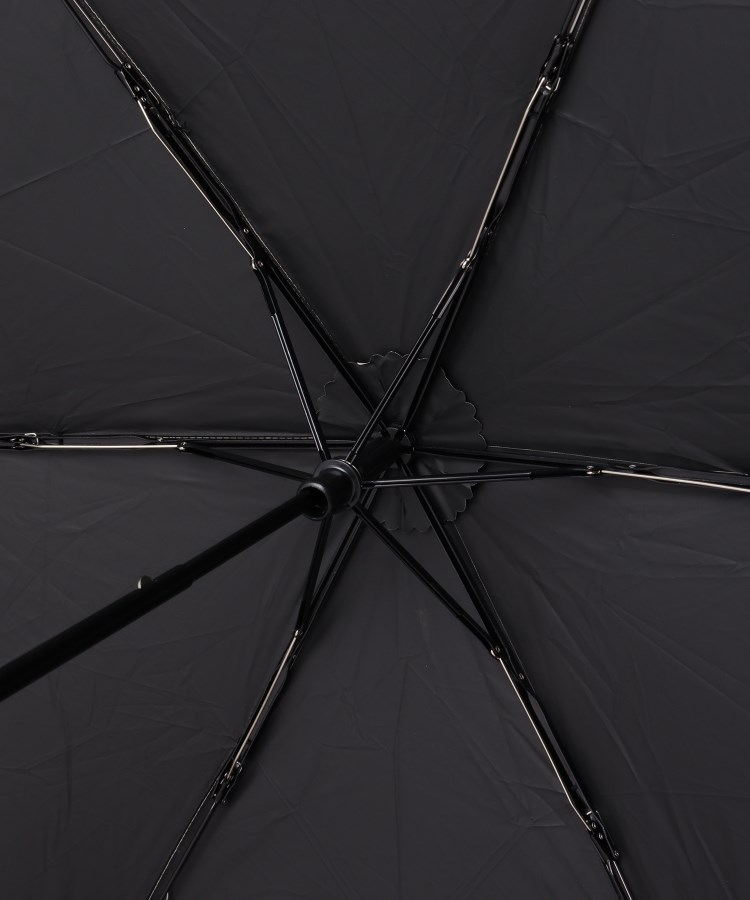 シューラルー(SHOO・LA・RUE)の【折りたたみ傘/晴雨兼用/because】バンブーフリル4