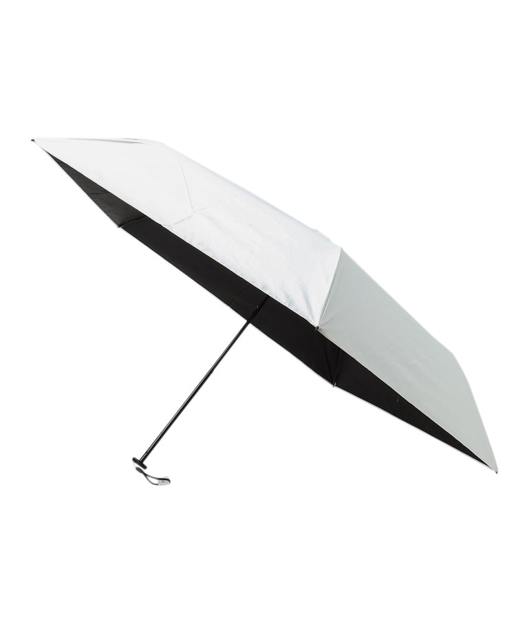 シューラルー(SHOO・LA・RUE)の【折りたたみ傘/晴雨兼用/because】パールブスーパーライト1