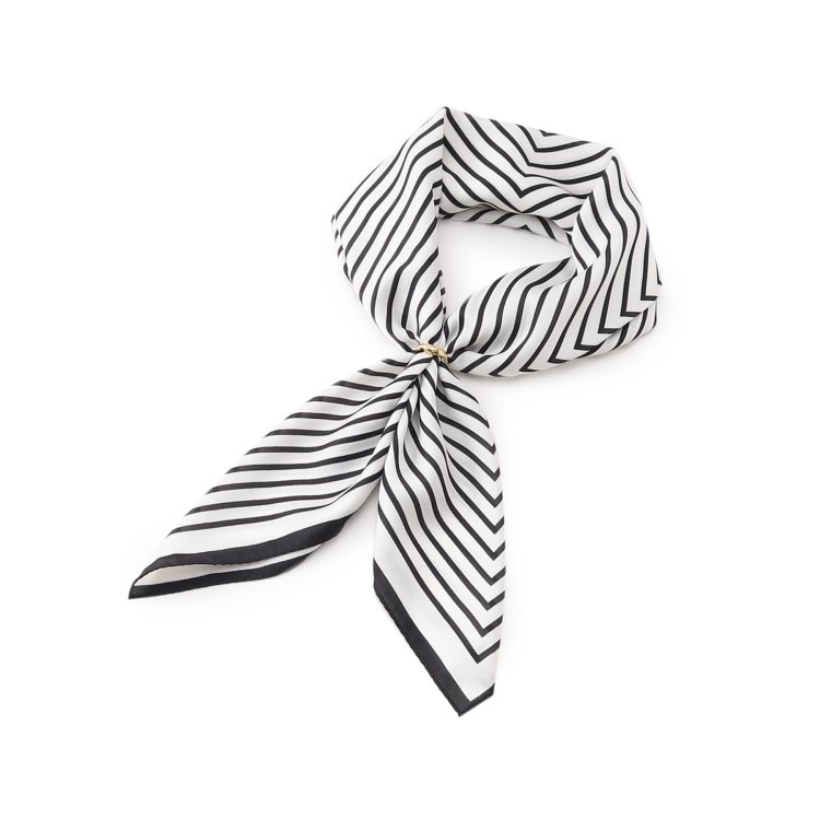オペークドットクリップ(OPAQUE.CLIP)の大判幾何柄スカーフ スカーフ・バンダナ