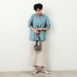オペークドットクリップ(OPAQUE.CLIP)の長さ調整可能！千鳥柄スカーフ付き合皮ミニショルダーバッグ12
