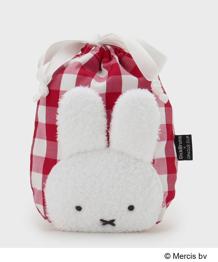 Dick Bruna × OPAQUE.CLIPコラボ】miffy 巾着型ポーチ(ポーチ Dick Bruna × OPAQUE.CLIPコラボ】miffy 巾着型ポーチ(ポーチ