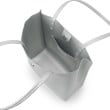オペークドットクリップ(OPAQUE.CLIP)の【軽量／A4サイズ対応／通勤対応】シュリンク合皮タテ型トートバッグ6