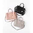 オペークドットクリップ(OPAQUE.CLIP)の【人間工学/2WAY】シュリンクミドルトートバッグ21