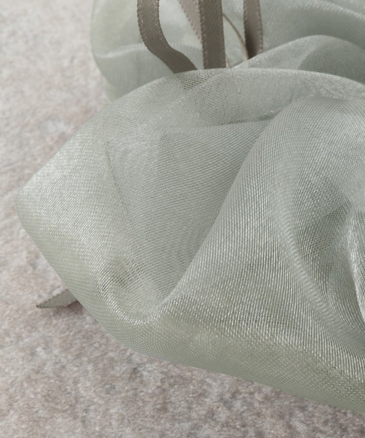 リボンオーガンジーシュシュ(ヘッドアクセサリー) | OPAQUE リボンオーガンジーシュシュ(ヘッドアクセサリー) | OPAQUE