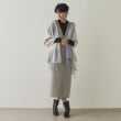オペークドットクリップ(OPAQUE.CLIP)の大判チェックストール7