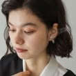 オペークドットクリップ(OPAQUE.CLIP)のメタルリングイヤリング5