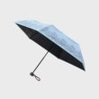 オペークドットクリップ(OPAQUE.CLIP)の【晴雨兼用】柄アソート折りたたみ傘 ブルー(092)