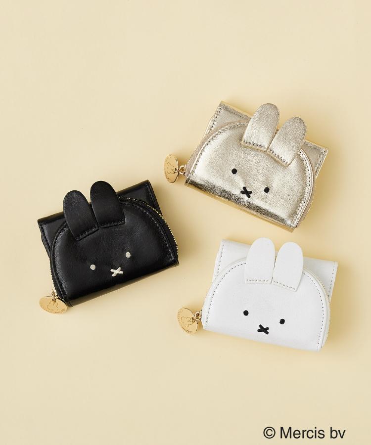 【 開梱 設置?無料 】 ◇【miffyコラボ】三つ折りウォレット（財布） | OPAQUE.CLIP トップス