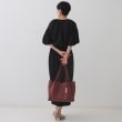 オペークドットクリップ(OPAQUE.CLIP)の【軽量／多ポケット】ワイドマチ付きシュリンクトートバッグ6
