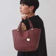 オペークドットクリップ(OPAQUE.CLIP)の【軽量／2WAY】コインカシメシュリンクミドルトートバッグ5