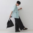 オペークドットクリップ(OPAQUE.CLIP)の【A4サイズ対応／長さ調整可能】ダブルトライアングルデザインショルダーバッグ4
