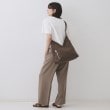 オペークドットクリップ(OPAQUE.CLIP)の【A4サイズ対応／長さ調整可能】ダブルトライアングルデザインショルダーバッグ6