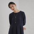 オペークドットクリップ(OPAQUE.CLIP)の【長さ調節可能】フェイクパールスライドネックレス7
