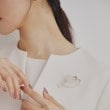 オペークドットクリップ(OPAQUE.CLIP)のメタルラインブローチ4