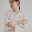 オペークドットクリップ(OPAQUE.CLIP)のメタルフラワー×フェイクパールブローチ5