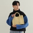 オペークドットクリップ(OPAQUE.CLIP)の【軽量/2WAY】スクエアミドルトートバッグ5
