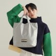 オペークドットクリップ(OPAQUE.CLIP)の【2WAY/A4サイズ対応】メタルプレートトートバッグ1