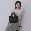 オペークドットクリップ(OPAQUE.CLIP)の【2WAY】ダイバーコンビミドルショルダーバッグ ブラック(019)