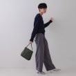 オペークドットクリップ(OPAQUE.CLIP)のサテンコンビ巾着ワンショルダーバッグ9