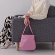 オペークドットクリップ(OPAQUE.CLIP)のサテンコンビ巾着ワンショルダーバッグ ピンク(572)