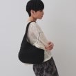 オペークドットクリップ(OPAQUE.CLIP)のカギ針ラメワンショルダーバッグ ブラック(019)