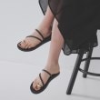 オペークドットクリップ(OPAQUE.CLIP)のサムリングフラットサンダル7
