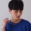 オペークドットクリップ(OPAQUE.CLIP)の淡水パール×チェーンネックレス5
