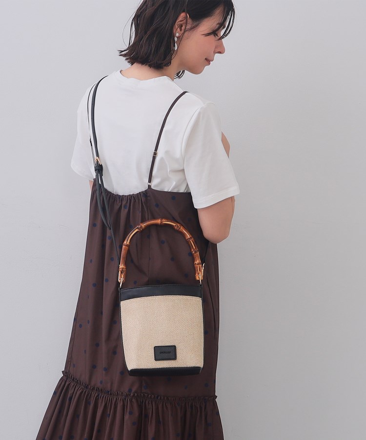 2WAY】デザインハンドルミニショルダーバッグ(ショルダーバッグ 2WAY】デザインハンドルミニショルダーバッグ(ショルダーバッグ